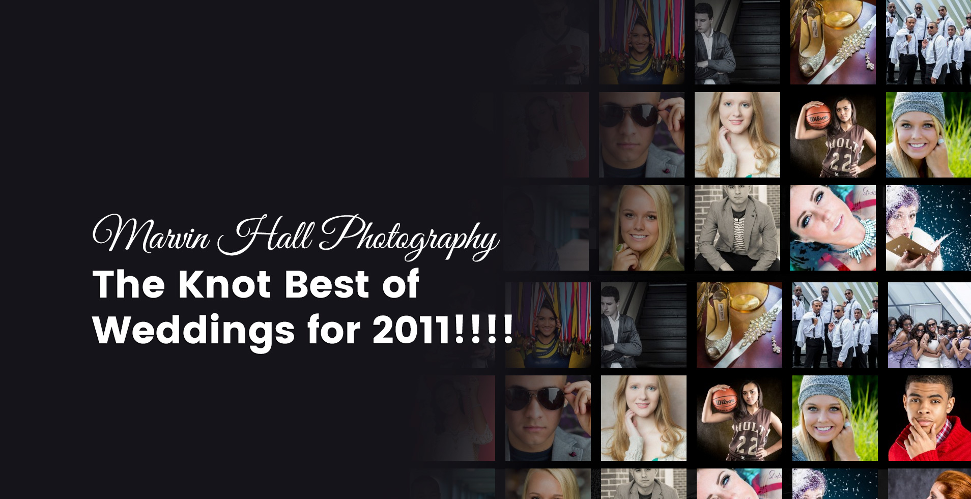 Marvin Hall Photography - The Knot Best of Weddings for 2011!!!!