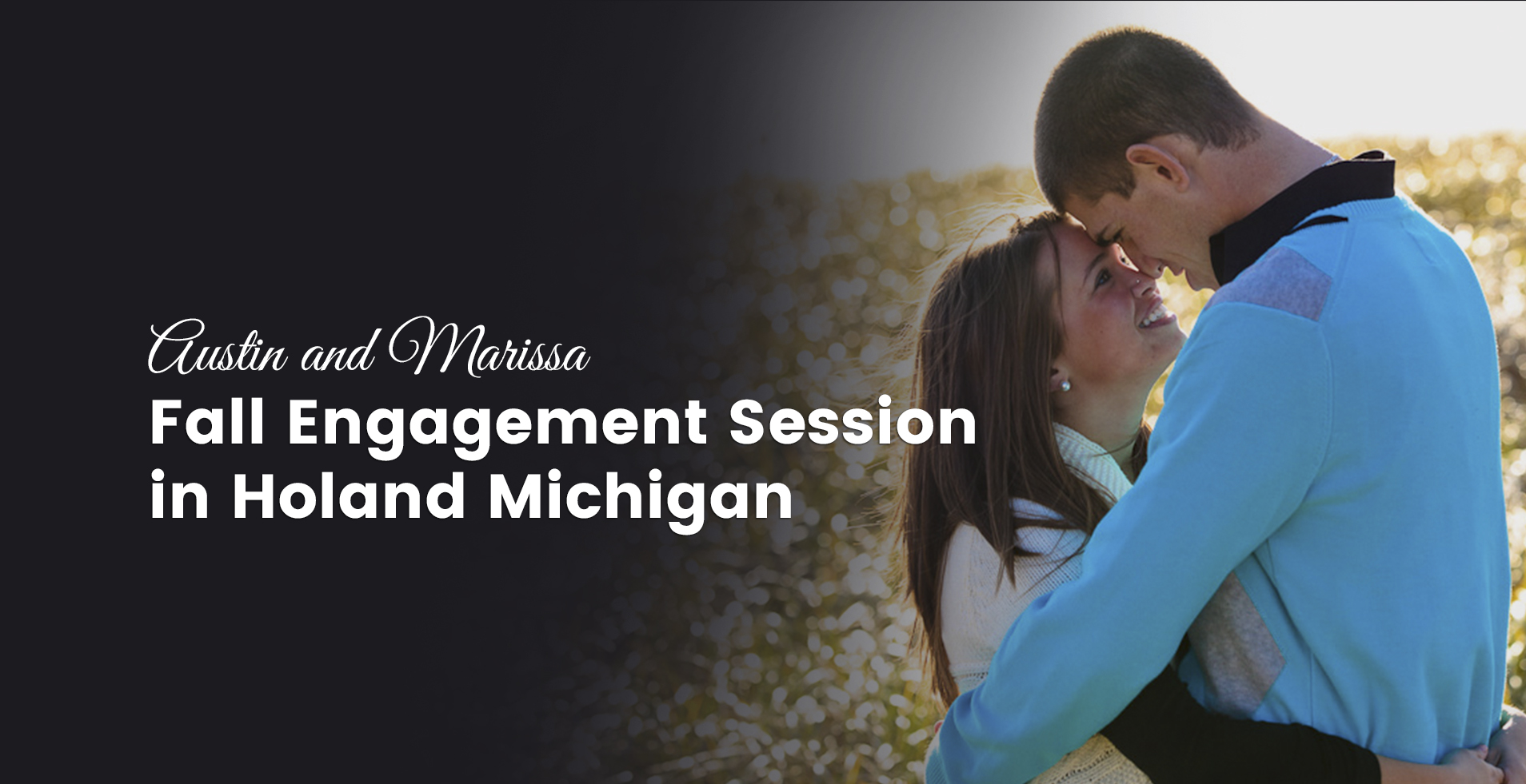 Austin & Marissa || Fall Engagement Session in Holland Michigan