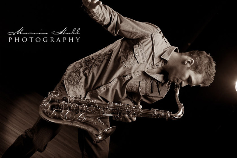 Sax Man Phil Denny - In the Studio