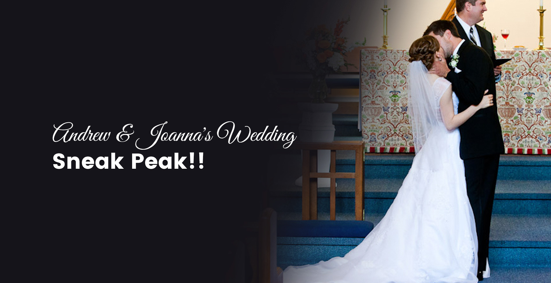South Bend, Indiana Wedding Photographer :: Andrew & Joanna's Wedding Sneak Peak!!