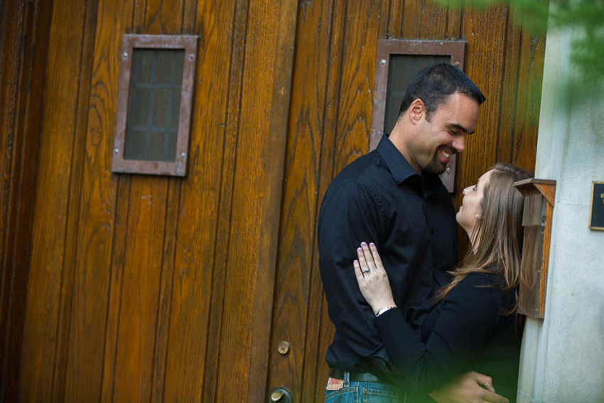 Andy & Michelle ~ Fall Engagement Session in East Lansing, MI