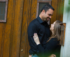 Andy & Michelle ~ Fall Engagement Session in East Lansing, MI