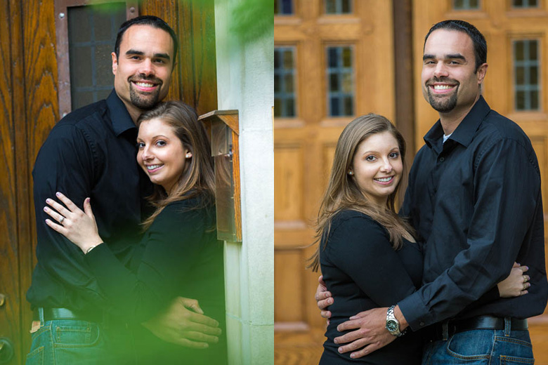 Andy & Michelle ~ Fall Engagement Session in East Lansing, MI